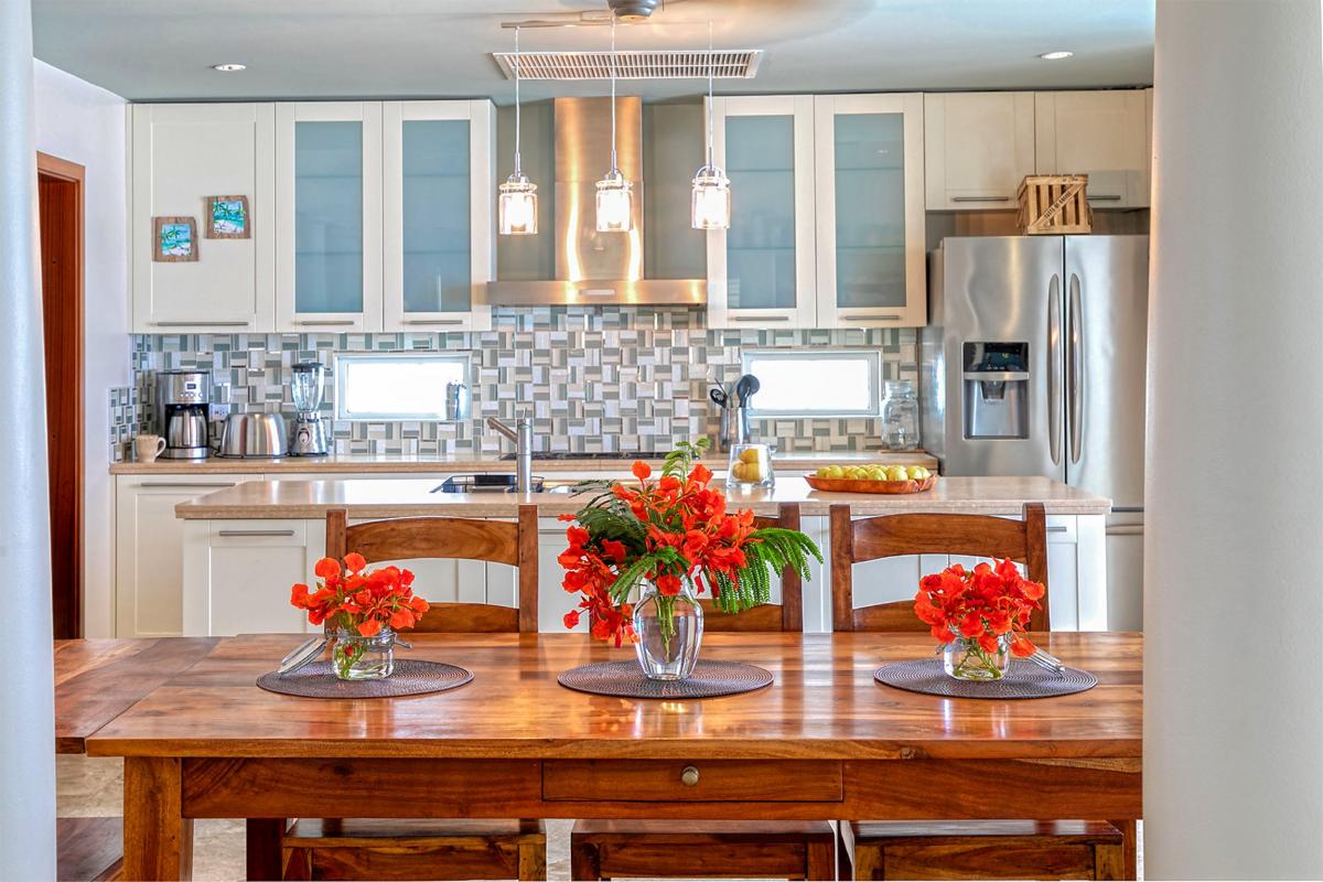 Villa rental St Martin - Kitchen